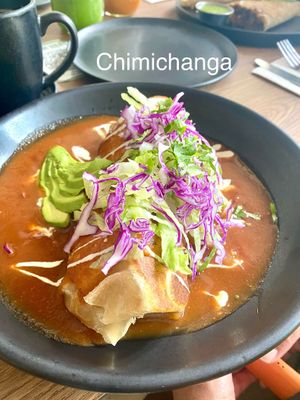   at Marcello's Plant Based Pizza in Cabo San Lucas