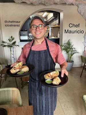   at Marcello's Plant Based Pizza in Cabo San Lucas