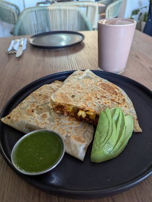  at Marcello's Plant Based Pizza in Cabo San Lucas