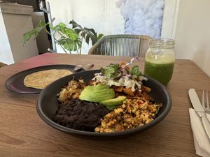   at Marcello's Plant Based Pizza in Cabo San Lucas