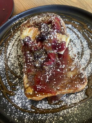 French Toast 😋  at Marcello's Plant Based Pizza in Cabo San Lucas