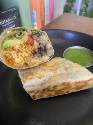   at Marcello's Plant Based Pizza in Cabo San Lucas