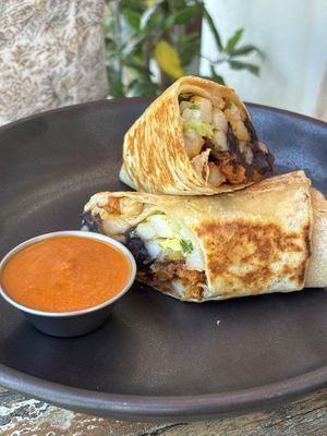 Burrito  at Marcello's Plant Based Pizza in Cabo San Lucas