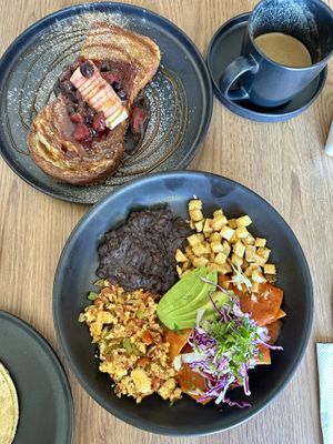   at Marcello's Plant Based Pizza in Cabo San Lucas