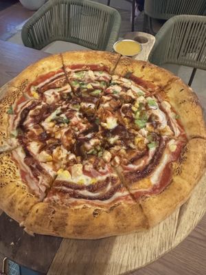   at Marcello's Plant Based Pizza in Cabo San Lucas