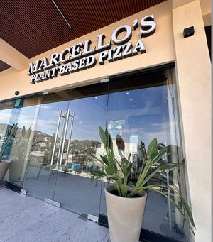  at Marcello's Plant Based Pizza in Cabo San Lucas