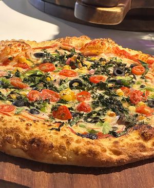 Veggie Revolution at Marcello's Plant Based Pizza in Cabo San Lucas