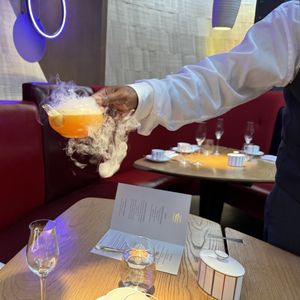 Fun concoctions with or without alcohol   at Charlie & the Chocolate Factory Afternoon Tea in London