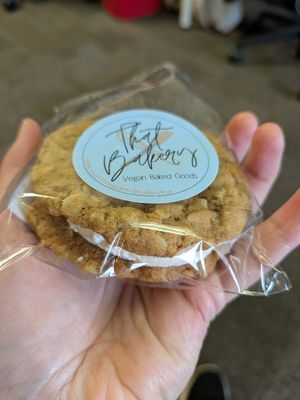 Oatmeal creme pie at That Bakery in Columbus
