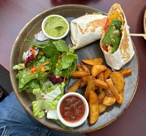 BURRITO DE POLLO VEGANO  at Tacos - Bonn in Bonn