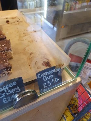 To show they were available 😅 at Dillons Coffee in London