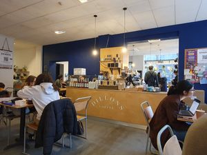 Interior at Dillons Coffee in London