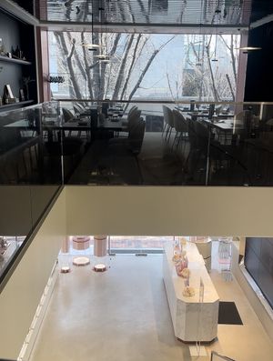 Downstair is vegan cosmetic Dear Dahlia store & upstair is Dahlia Dining  at dahlia dining - 달리아 다이닝 in Seoul