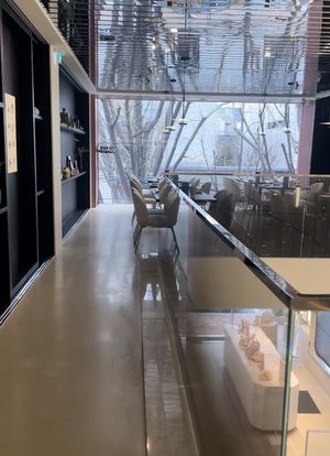 2 divided seating area and this is hall way   at dahlia dining - 달리아 다이닝 in Seoul