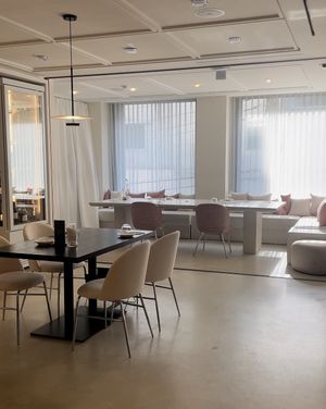 The other side of seating area window side  at dahlia dining - 달리아 다이닝 in Seoul