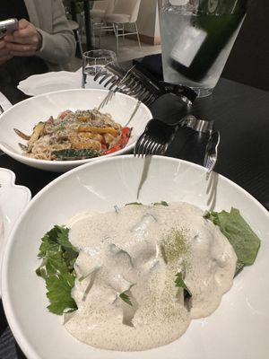 참나물 paste was good😄 at dahlia dining - 달리아 다이닝 in Seoul