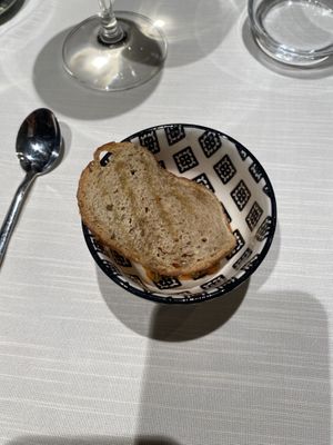 Giardiniera e pane fatto in casa   at Aroma   in Turin