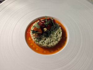 Gerecht 1, vegan at Restaurant Ledeboer in Almelo