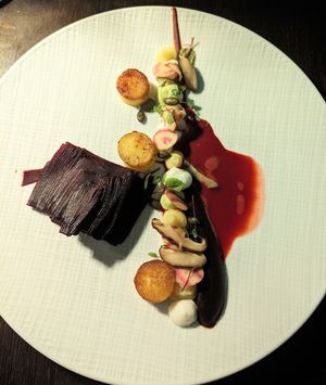 Gerecht 4, vegan at Restaurant Ledeboer in Almelo