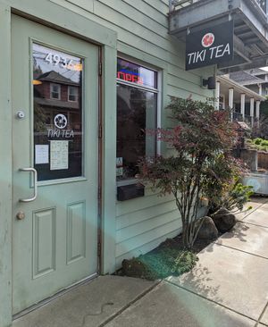 exterior at Tiki Tea in Portland