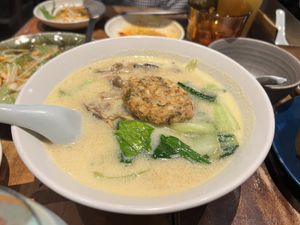 Vegan Tonkotsu Ramen  at Everybody's Table in Yokohama