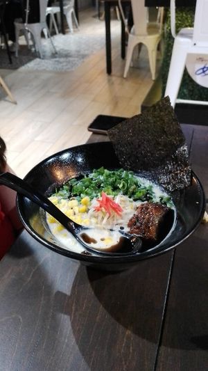 Negi especial
Tonkotsu at Vegan Ramen Mei - Del Valle in Mexico City