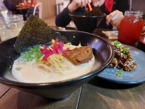 Tonkotsu at Vegan Ramen Mei - Del Valle in Mexico City