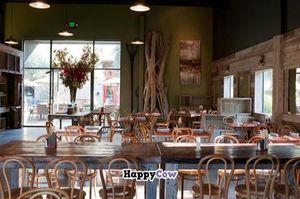 Indoor and outdoor seating at Park 121 in Sonoma