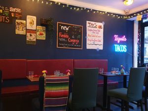 Seating at Catalina's  in London