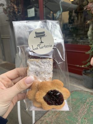 Delicious vegan cookies   at La Torteria Biella in Biella