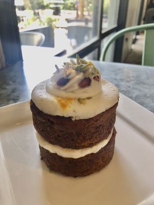 Carrot cake  at The Lime Tree Cafe - Jumeirah in Dubai