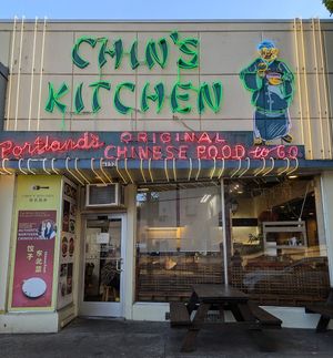 exterior at Chin's Kitchen in Portland