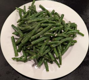 Stir-Fried Garlic Green Beans at Chin's Kitchen in Portland