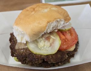 New Vegan Smashburger at The Distinguished Wien in Mooresville