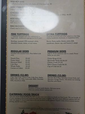 Sides at The Distinguished Wien in Mooresville