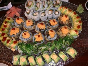  Vegan roll heaven  at Kotobuki in Norfolk