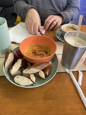   at Vital Creations Vegan Bistro in Seattle