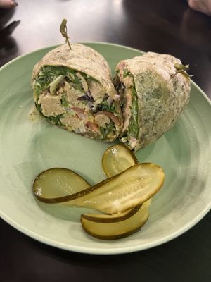   at Vital Creations Vegan Bistro in Seattle