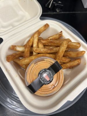 Cajun Fries   at Vital Creations Vegan Bistro in Seattle