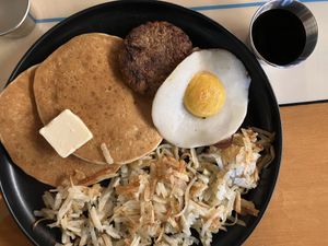 breakfast  at Vital Creations Vegan Bistro in Seattle