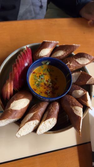   at Vital Creations Vegan Bistro in Seattle