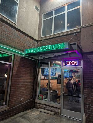  at Vital Creations Vegan Bistro in Seattle