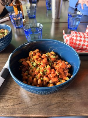 BBQ Mac Daddy Bowl with Nashville Sauce  at Vital Creations Vegan Bistro in Seattle