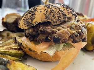 Burger fatto in casa   at Da Sauro in Perugia