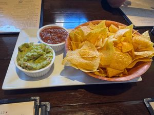 House Chips, Salsa & Guac at Red Star Taco Bar in Tacoma