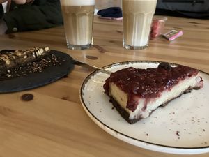 Milchreiskuchen  at Vlora & Vauna in Dresden