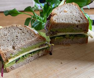 Cheese-Sandwich ToGo  at Vlora & Vauna in Dresden