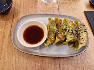 Gyozes de verdures at Taverna Japonesa Ikigai in Sabadell
