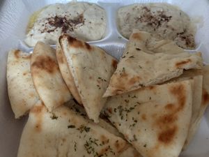 Baba ghanoush 🍆  at Cafe Turkuaz in Bloomington