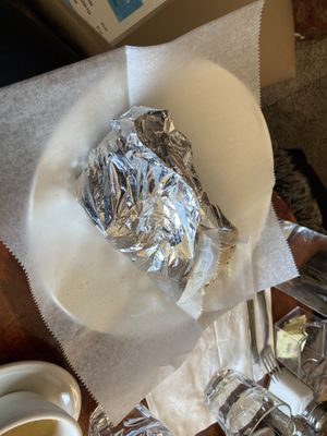 Falafel Gyro  at Cafe Turkuaz in Bloomington